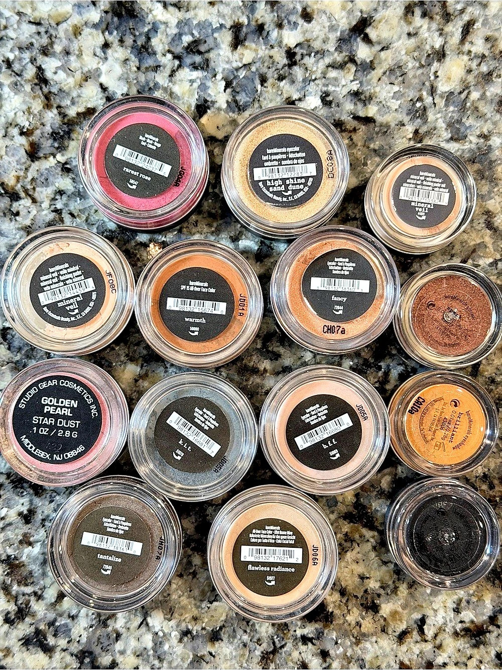 bareMinerals Lot-14 Loose Eyeshadows